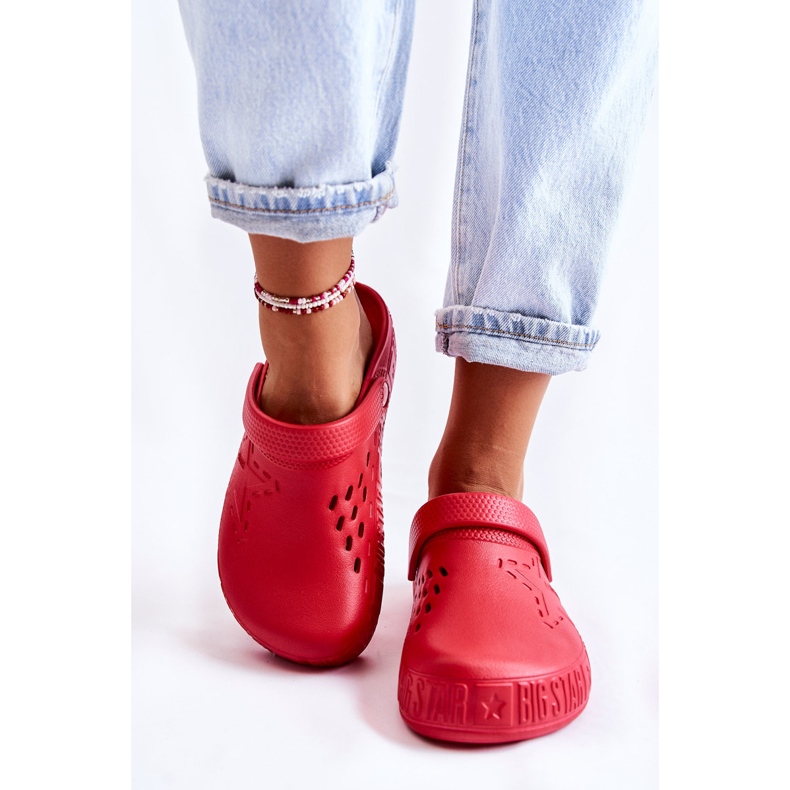 Papuci ușori de damă Kroks Big Star II275004 Roșu 1 Papuci ușori de damă Kroks Big Star II275004 Roșu 1