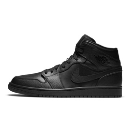 Nike Air Jordan 1 Mid M 554724-091 negru 1 Nike Air Jordan 1 Mid M 554724-091 negru 1