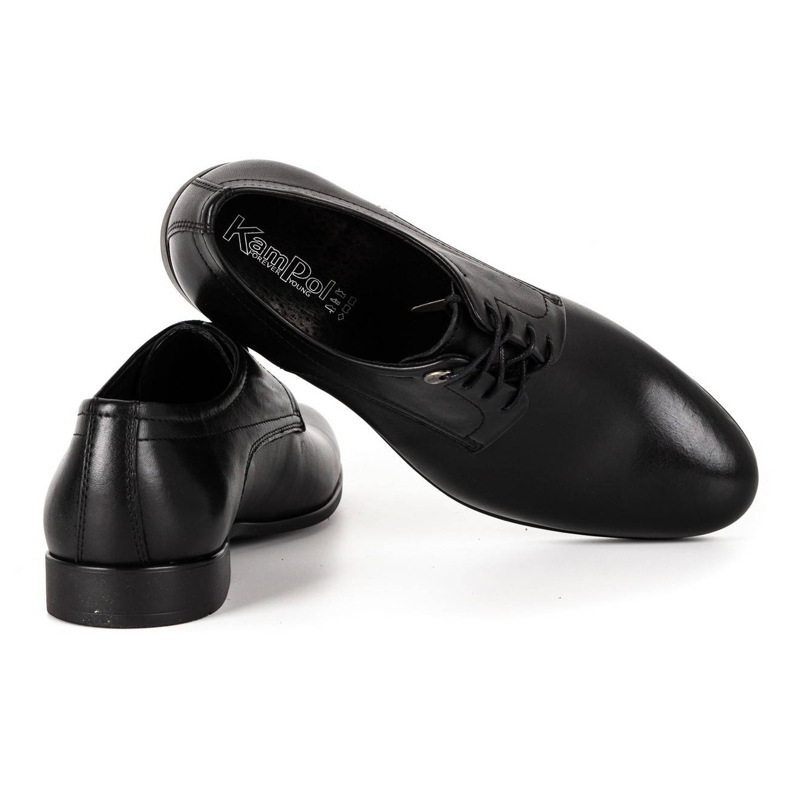 Kampol Pantofi formali pentru bărbați 334/27 negri negru 4