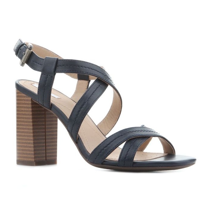 Sandale clasice negre Geox D Audalies HSA D824WA 000TU C4002 negru 4