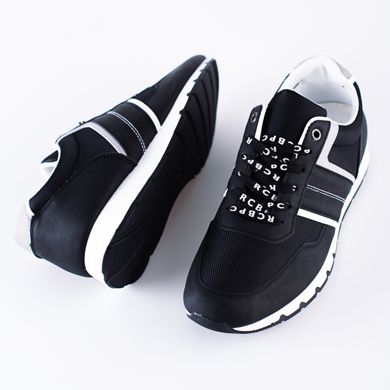 Pantofi sport pentru bărbați Shelovet, negri, confortabili negru 2