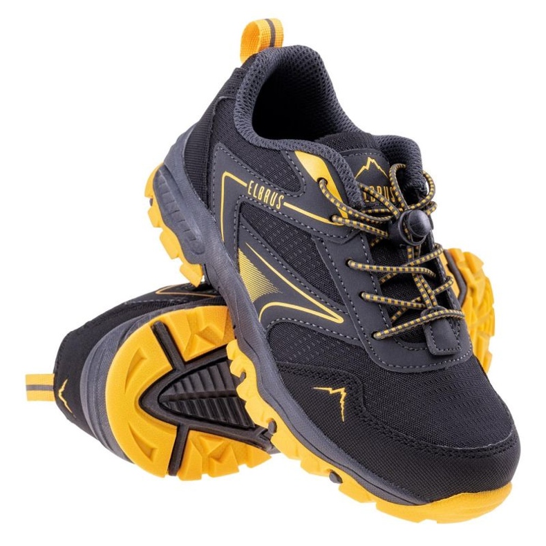 Elbrus Faltis Jr 92800 401 507 pantofi negru galben 1 Elbrus Faltis Jr 92800 401 507 pantofi negru galben 1