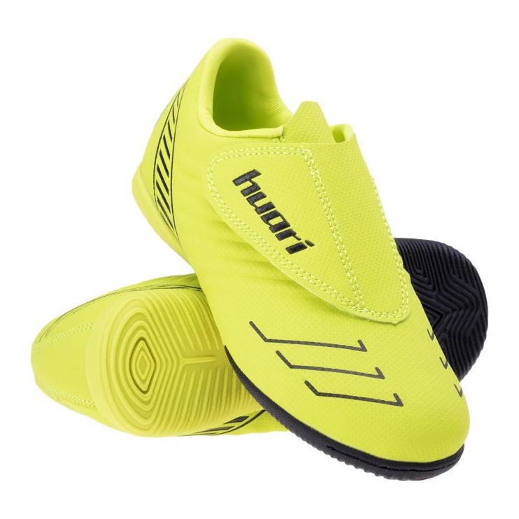 Pantofi de fotbal Huari Pallo 92800402381 galben 1