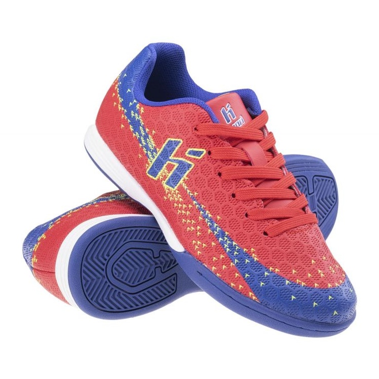 Pantofi de fotbal Huari Recoleti Ic 92800402395 roșu multicolor 1