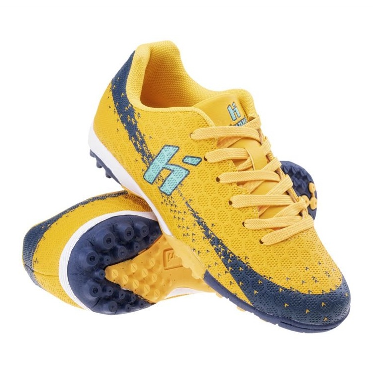 Pantofi de fotbal Huari Recoleti Tf 92800402403 galben galbeni 1