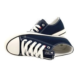 News Adidași pentru tineri legați albastru bleumarin 8sp30-4723 8