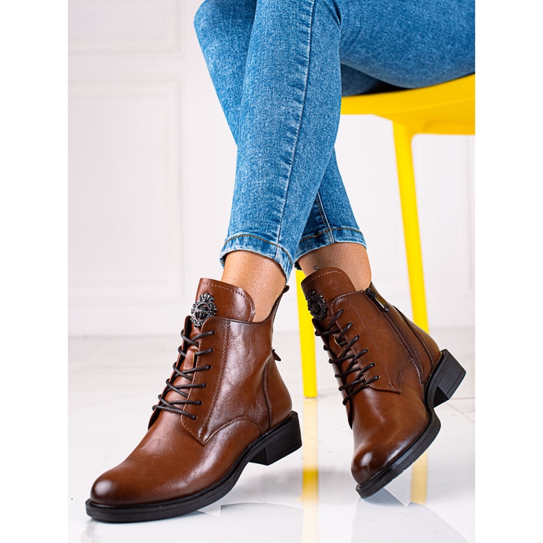 Tenisi Vinceza de damă maro 1 Tenisi Vinceza de damă maro 1