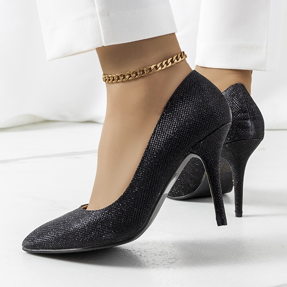 Tocuri Macerra lucioase negre negru 1