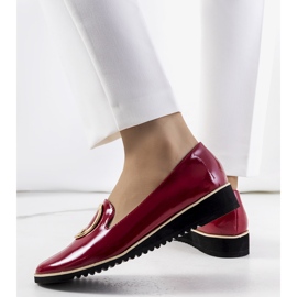 Pantofi Kadyro lacuiti rosii roșu roșu 2