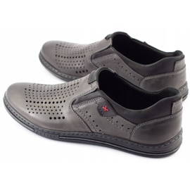 Polbut Brogues pentru bărbați 401 Summer Grey gri 1