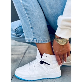 Pantofi de sport înalți Pall White alb multicolor 4
