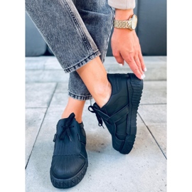 Adidasi Melbo Black de dama negru 1