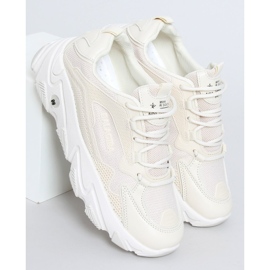 Pantofi sport dama bej Frances Beige 1