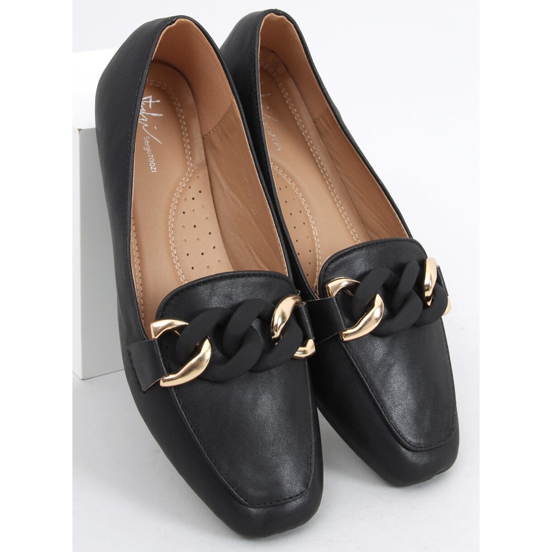 Mocasini de dama Matilde Black negru 2