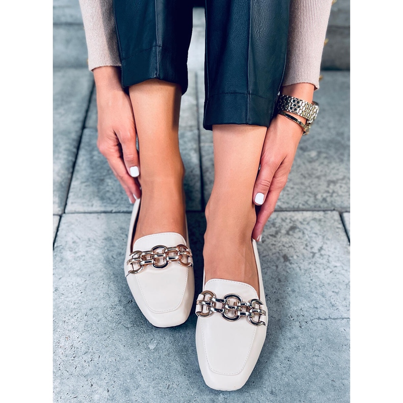 Mocasini dama Bianca Beige bej 1 Mocasini dama Bianca Beige bej 1