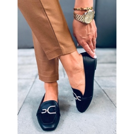 Mocasini de dama Serena Black negru 1