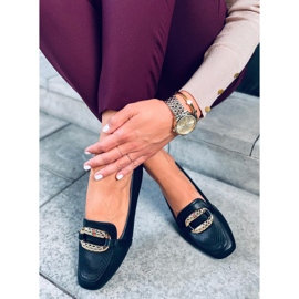 Mocasini Sajmon Black de dama negru 1 Mocasini Sajmon Black de dama negru 1