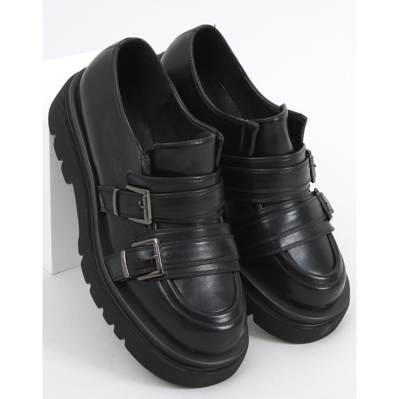 Mocasini de dama Atena Black negru 2