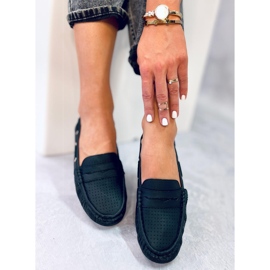 Mocasini dama Minori Black negru 1