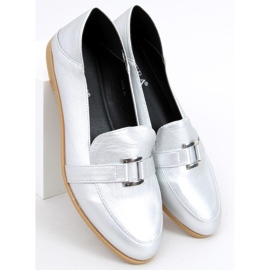 Mocasini de dama Alma Silver argint 1 Mocasini de dama Alma Silver argint 1