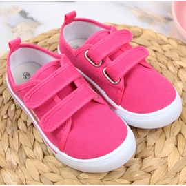 Tenisi roz pentru fete Atletico cu velcro 2 Tenisi roz pentru fete Atletico cu velcro 2