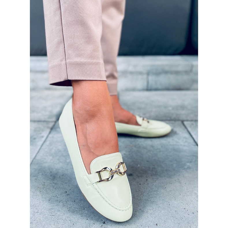 BM Mocasini de dama Amiya LT.GREEN verde 1