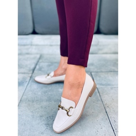 Mocasini de dama Jonna Beige bej 2