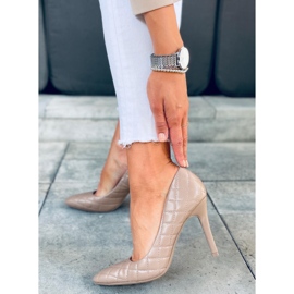 Stilote de damă matlasate Modi Khaki bej kaki 2
