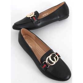 Mocasini de dama Crystal Black negru 2