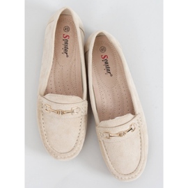 Mocasini de dama Malwa Beige bej 1
