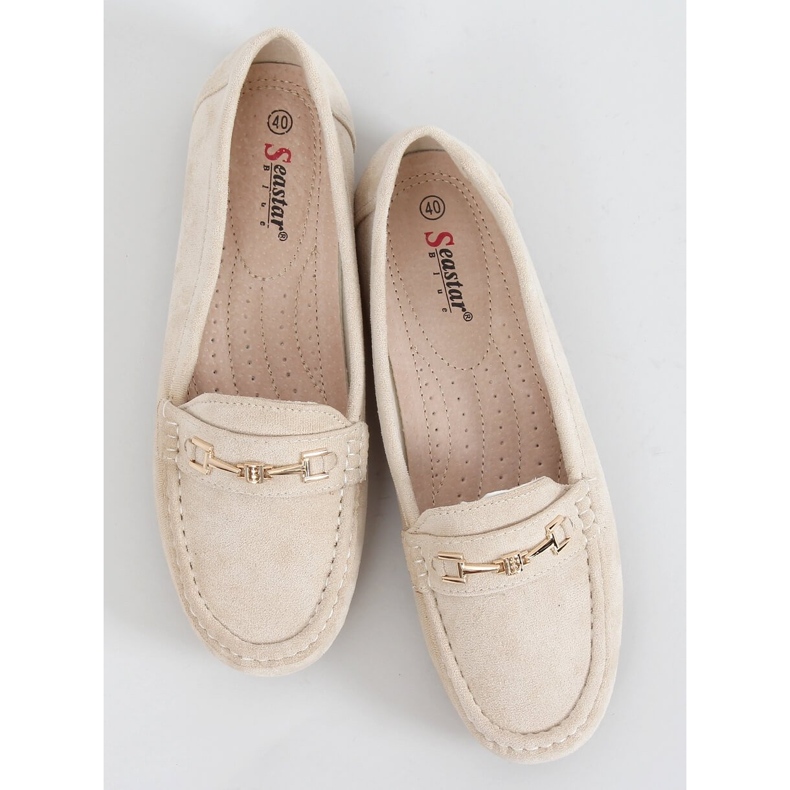 Mocasini de dama Malwa Beige bej 1
