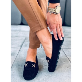 Mocasini de dama Leif Black negru 1