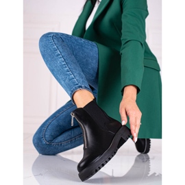 Lucrători de culoare pentru femei Shelovet cu fermoar negru 1