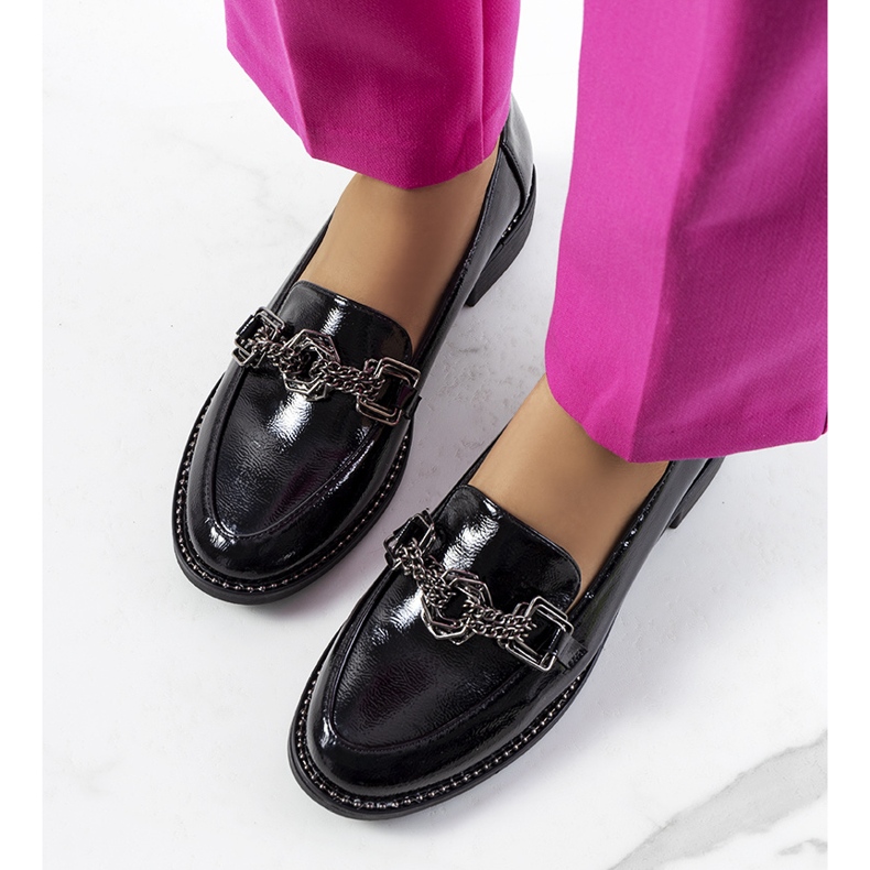 Pantofi Sakina de dama de culoare neagra negru 1