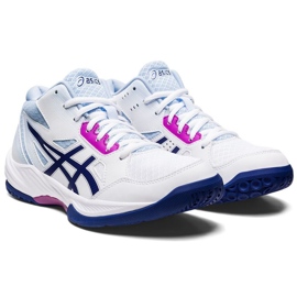 Pantofi de volei Asics Gel-Task Mt 3 W 1072A081 101 alb alb 2