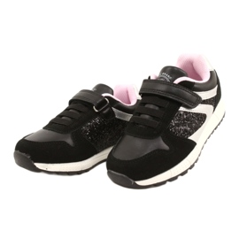 Pantofi pentru copii sportivi American Club ES40 Negru 2