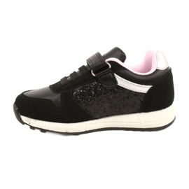 Pantofi pentru copii sportivi American Club ES40 Negru 1