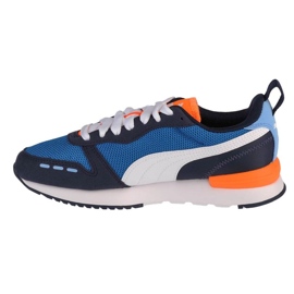 Puma R78 Ps Jr 373616-25 alb albastru marin albastru portocale 1
