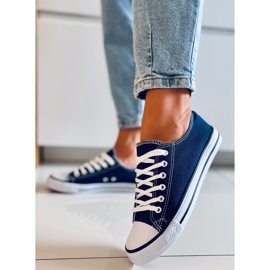 Adidași clasici de damă Basic D.BLUE albastru 2