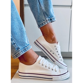 Tenisi clasici de dama Basic White alb 2 Tenisi clasici de dama Basic White alb 2