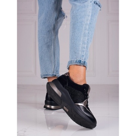 Pantofi de sport Vinceza, eleganti, negri negru 1