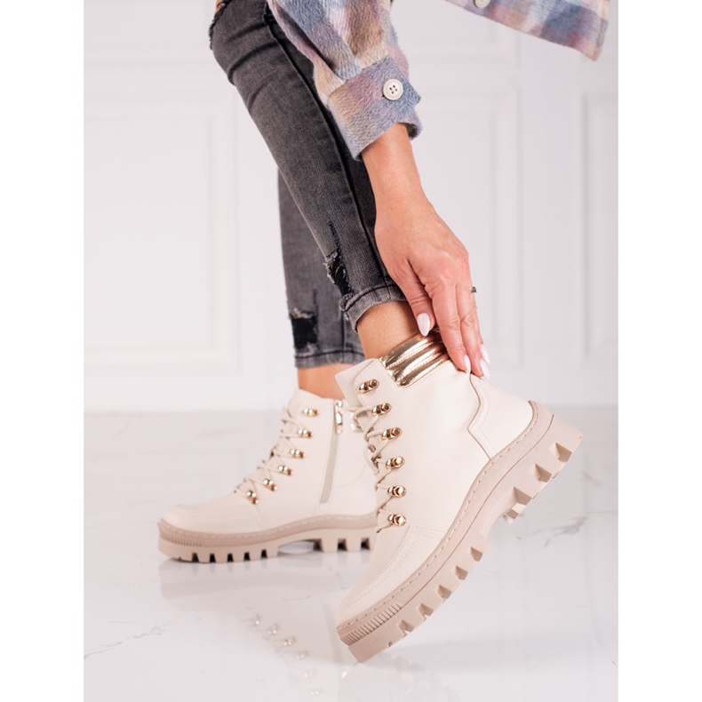 Cizme bej de la W. Potocki 1