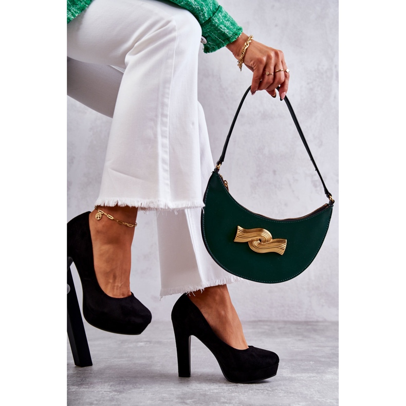 WS1 Pompi clasici din piele intoarsa pe toc Negru Soro 1 WS1 Pompi clasici din piele intoarsa pe toc Negru Soro 1