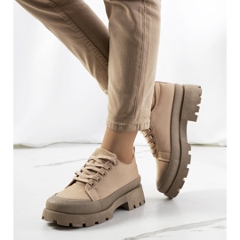 Pantofi Maryland de damă bej 1