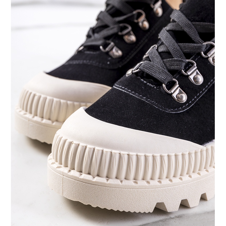 Pantofi negri pentru femei negru 2