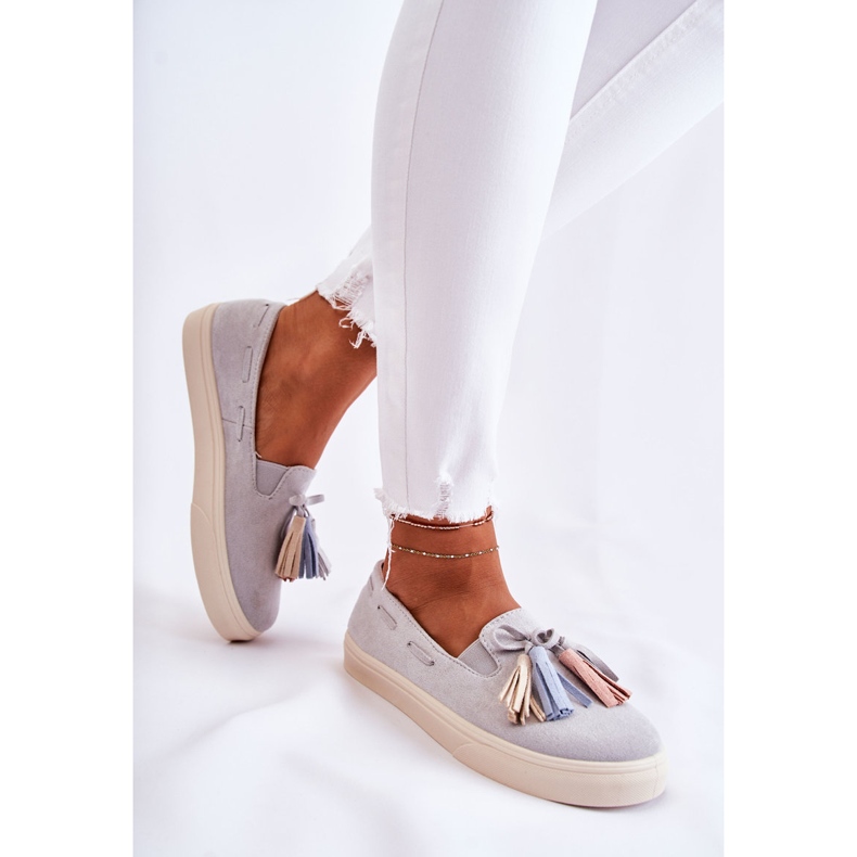 PS1 Pantofi de damă Slip-On gri Venira 2 PS1 Pantofi de damă Slip-On gri Venira 2