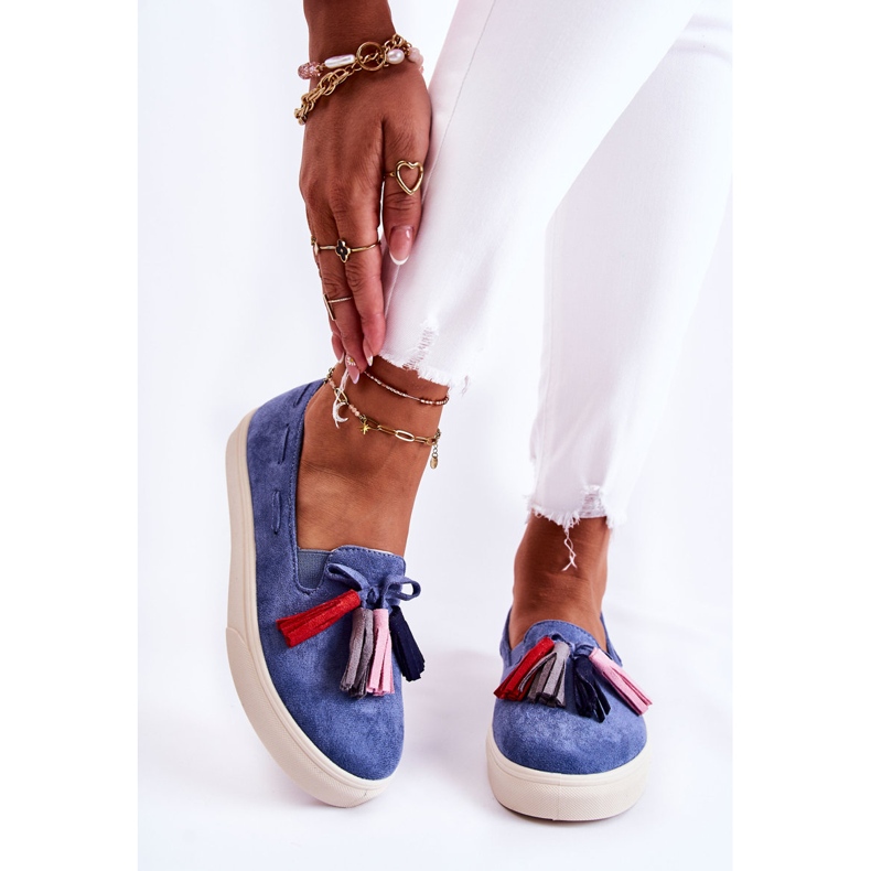 PS1 Pantofi de damă Slip-On Blue Venira albastru 1