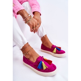 PS1 Pantofi de damă Slip-On Fuchsia Venira roz 4