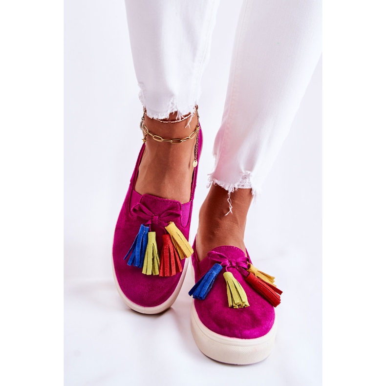 PS1 Pantofi de damă Slip-On Fuchsia Venira roz 2
