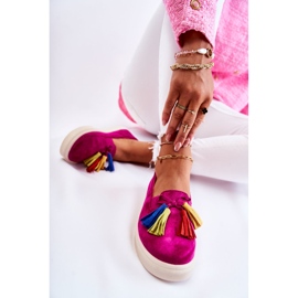 PS1 Pantofi de damă Slip-On Fuchsia Venira roz 5